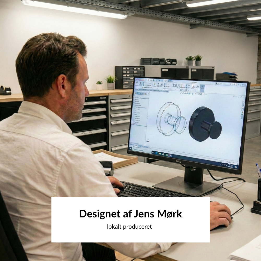 MørkHook - Nem montering uden at bor